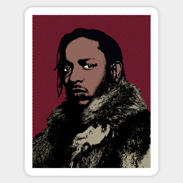 kendrick lamar style pop art - Kendrick Lamar - Sticker | TeePublic
